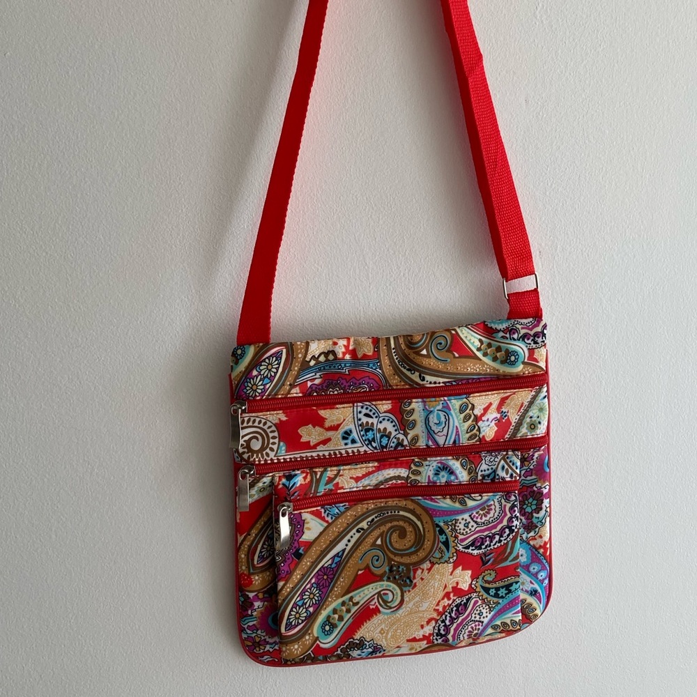 Paisley Crossbody Nylon Fun!